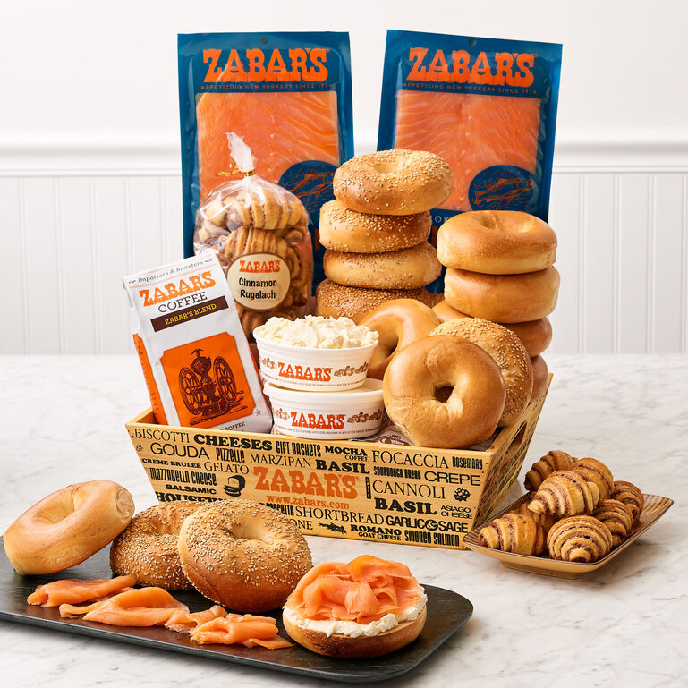 Bagels & Nova Brunch Gift Crate  large