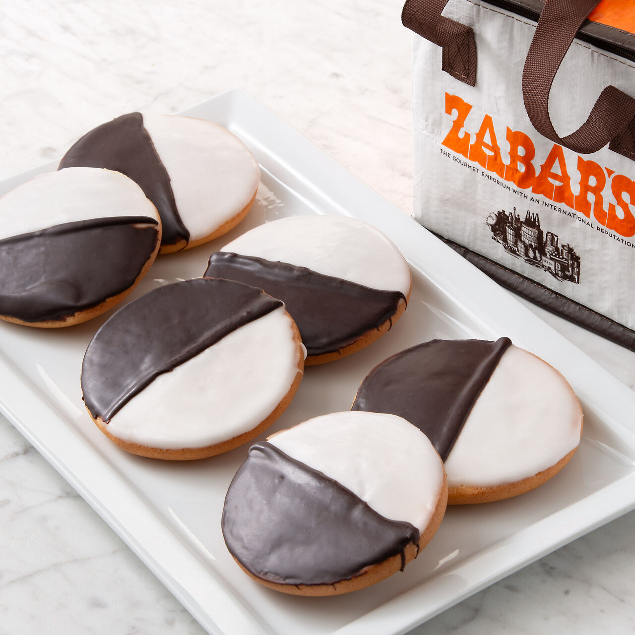 Zabar's Classic Large Black & White Cookies (Kosher)  large