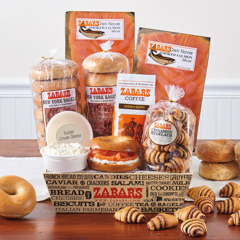 Zabar's Kosher Brunch Gift Crate (Kosher)  large