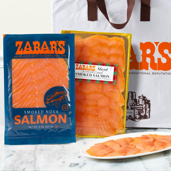 Zabar's Prepack Nova Salmon (Kosher)  large image number 0