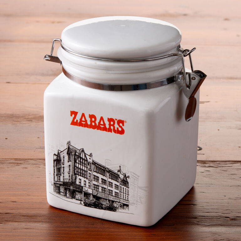 Zabar's Ceramic Coffee Jar  large