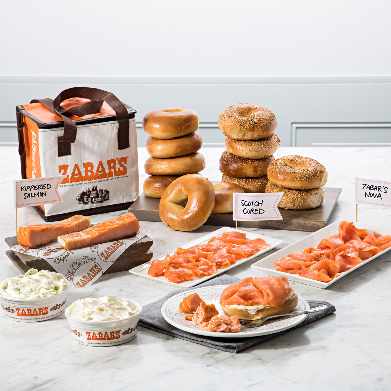 Zabar's Smoked Fish Gift Kit  large