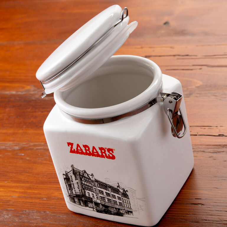 Zabar's Ceramic Coffee Jar  large