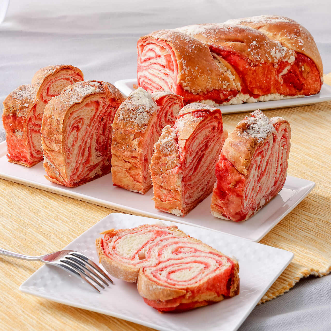 Zabar's Raspberry Babka 16oz (Kosher)  large