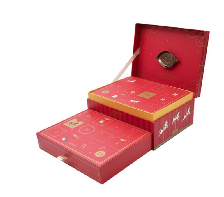 Provence d&rsquo;Antan Tea Carousel Advent Calendar 44g  large