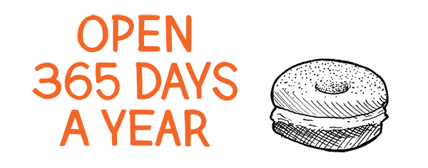Zabar's Cafe open 365 Days a Year!